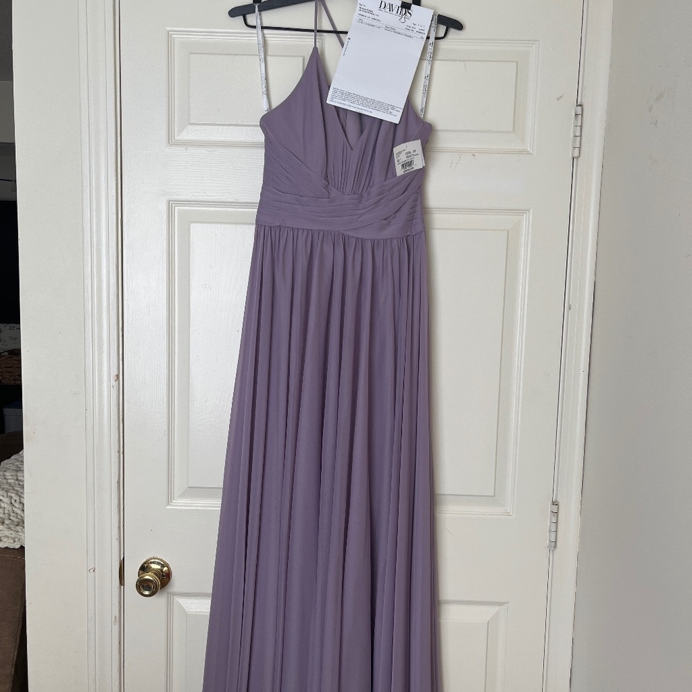Lavender Bridesmaid Dress